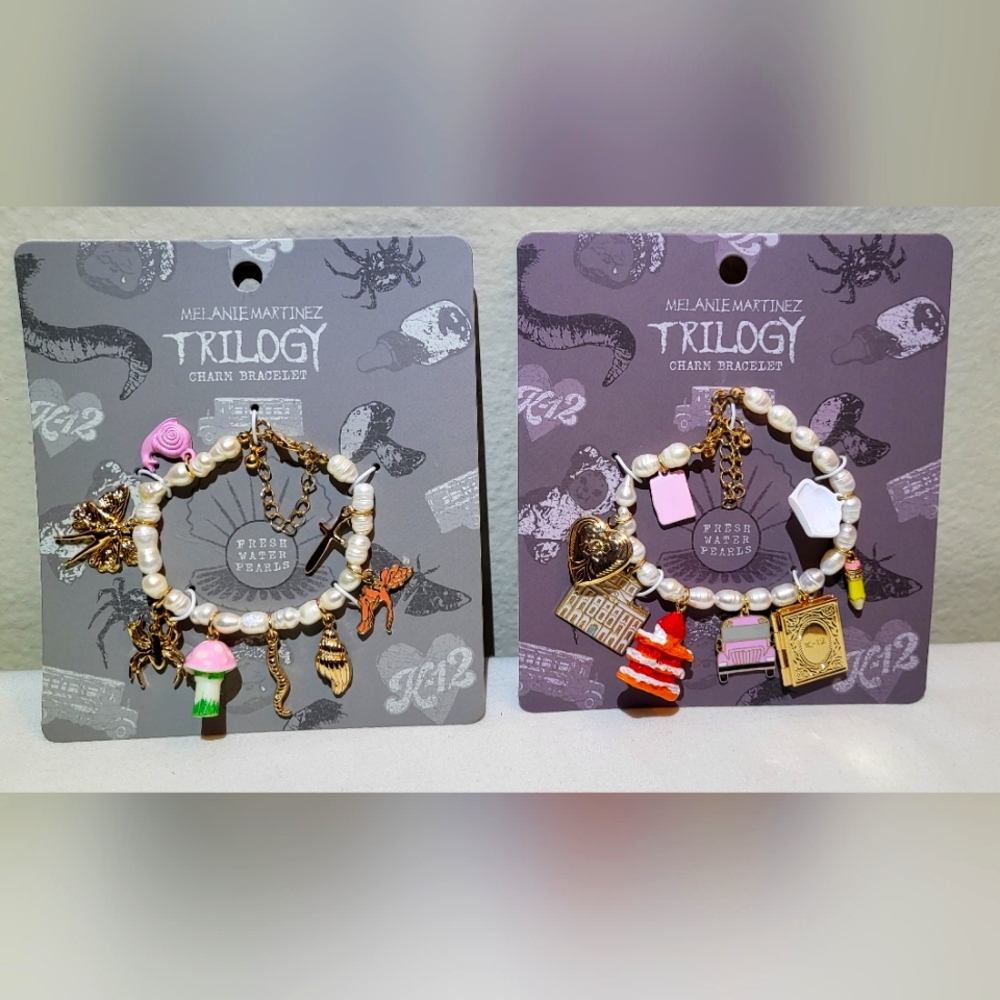 Melanie Martinez trilogy charm bracelets